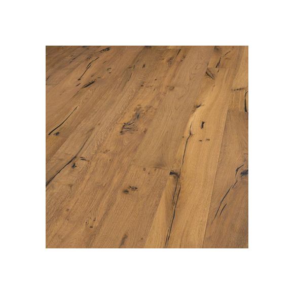 Solidfloor - Parquet Chêne - Original Forest Huilé fumé naturel - dim 14(3)x190x1900 mm 1204428