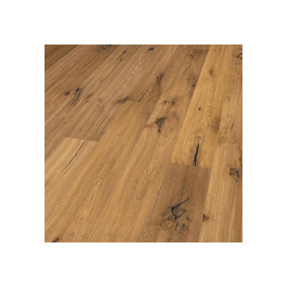 1204432 - Solidfloor - Parquet Chêne - Original Désert Fumé Huilé Naturel Rabotté - dim 14(3)x190x1900 mm