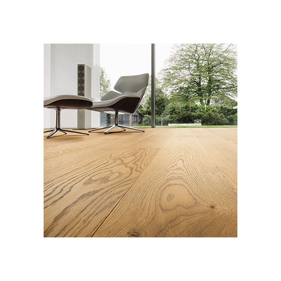 528695 Haro Parquet - Planche large à l'ancienne série 4000 - Chêne sauvage brossé 4V huilé naturalin +