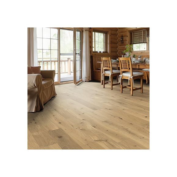 535618 Haro Parquet - Planche large à l'ancienne série 4000 - Chêne Invisible Sauvage brossé 4V huilé Naturalin +