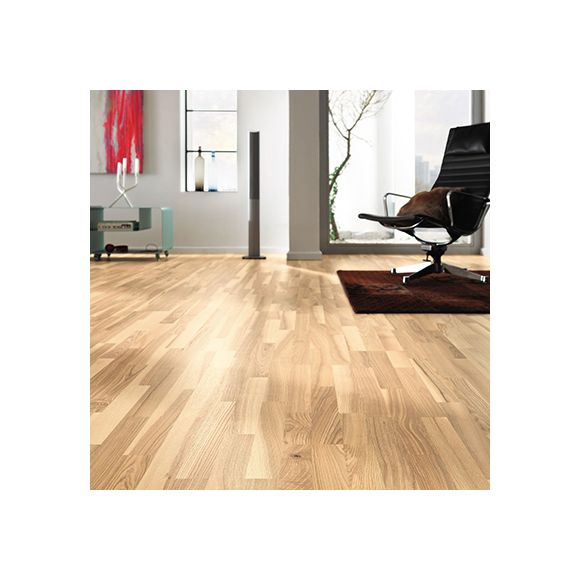 541853 Haro Parquet - À l'anglaise série 4000 - Frêne Blanc clair favorit brossé verni NaturaDur