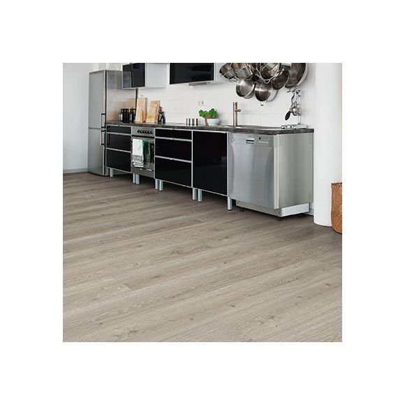 Parquet Stratifié - TRITTY 100 - Chêne Flavia Gris