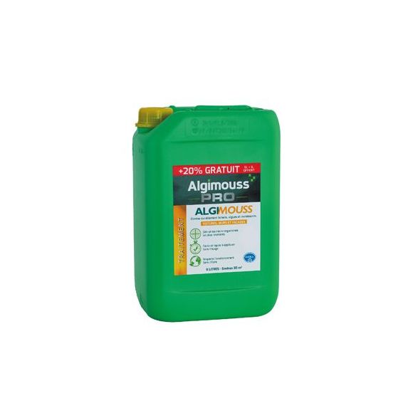 Algimouss - Traitement curatif et préventif - 5L + 1L offert