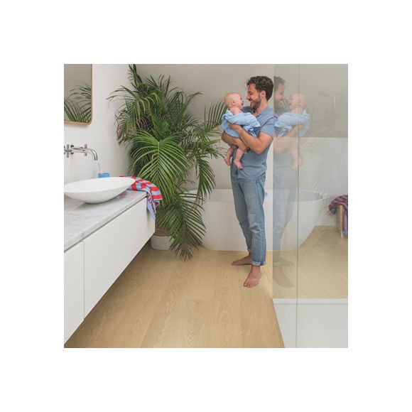 AVSPU40278 Quick Step - Sol PVC - Blos sous-couche intégrée - Chêne pain d’épices