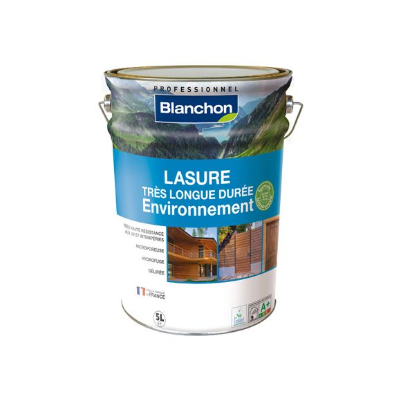 Blanchon - Lasure Très Longue Durée Environnement 5L Chêne Foncé