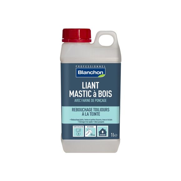 Blanchon - Liant Mastic à Bois 1L Naturel