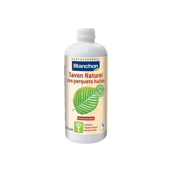 Blanchon - Savon Naturel des Parquets Huilés 1L Blanc