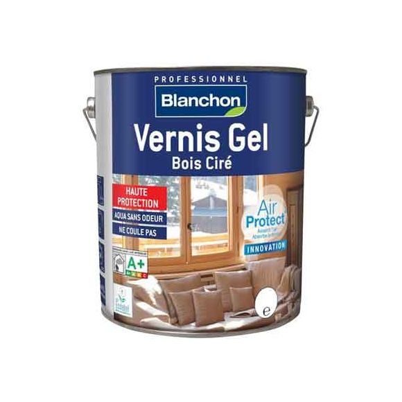 Blanchon - Vernis Gel Bois Ciré - 2.5L - Chêne Foncé