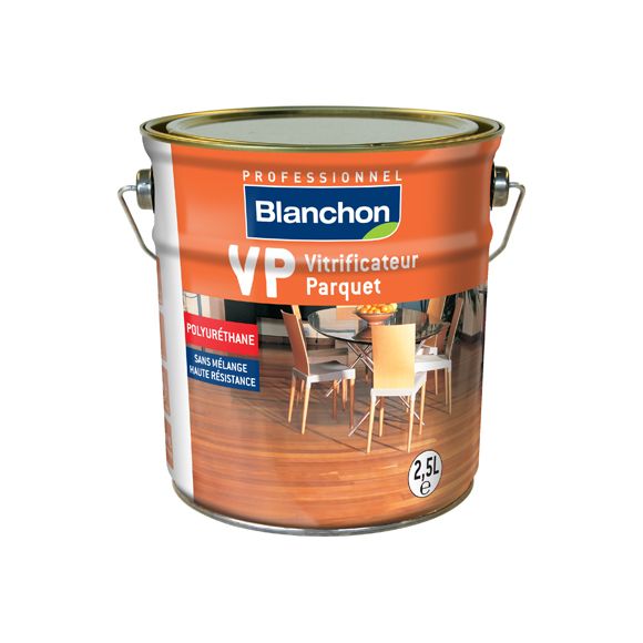 Blanchon - VP Vitrificateur Parquet Mat Soie/Cire Naturelle 2,5L