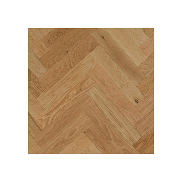 Lamett - Parquet Contrecollé Chêne Chalet à bâton rompu (120 x 600 mm) Natural
