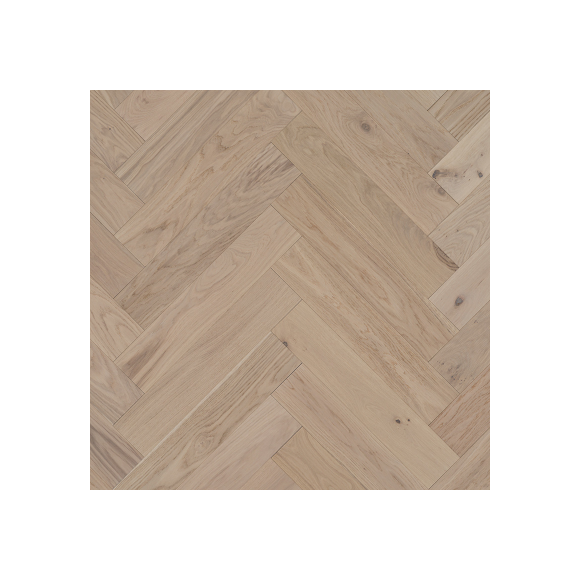 Lamett - Parquet Contrecollé Chêne Cottage à bâton rompu (120 x 600 mm) Invisible