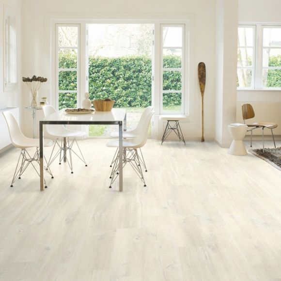 CRH3178 - Quick Step - Stratifié - CREO - Chêne charlotte blanc