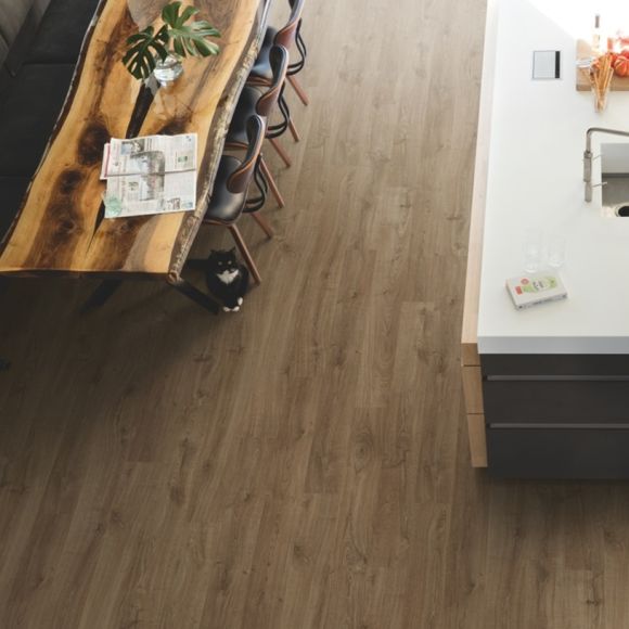 EL3582- Quickstep -Stratifié -  Eligna - Chêne Newcastle Marron