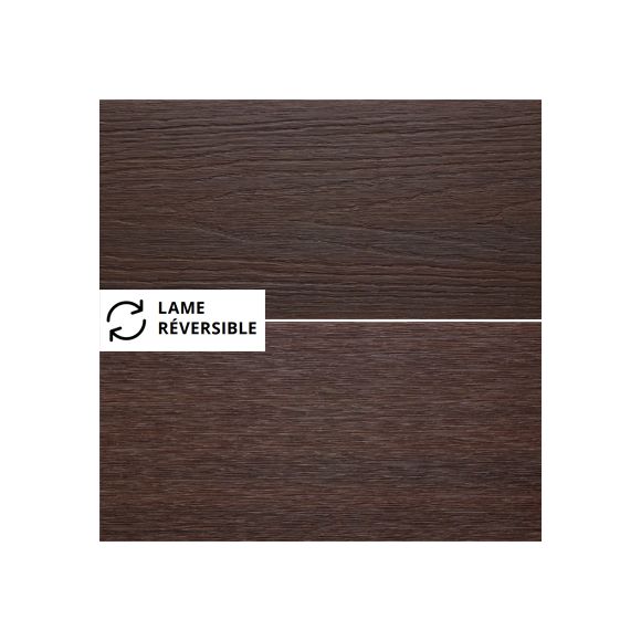 Fiberdeck - Lame de terrasse composite Brooklyn - Ipe - 23x138x4000mm