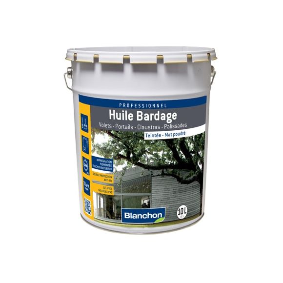 Huile Bardage Teintée 10L Chêne clair