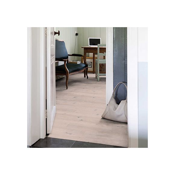 Solidfloor - Parquet Chêne - Specials Maine veilli main et scié fin Parquet contrecollé en chêne huilé, 1204368 lui donnant un aspect planche vieillie vintage Dimension 15(4)x190x1900 mm, Extra Rustique