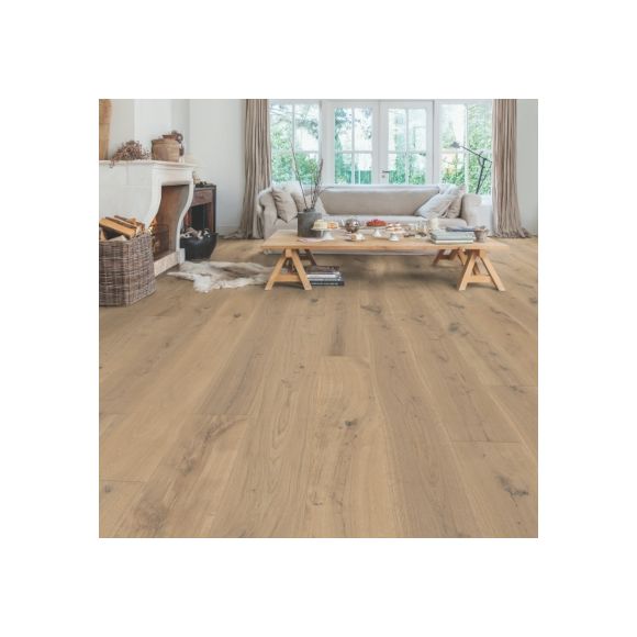 MAS3566S - Quick step - Parquet Contrecollé - Massimo - Chêne capuccino blond extra mat 