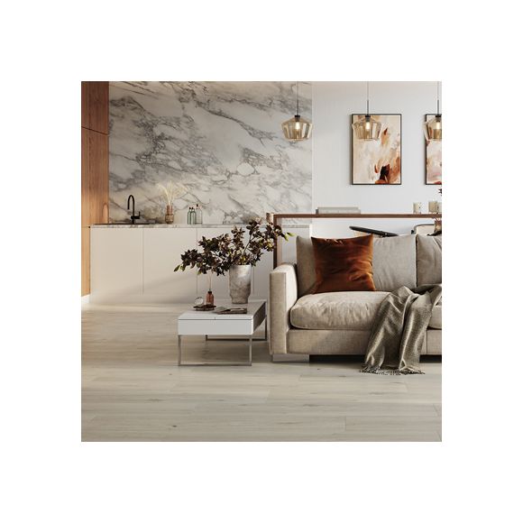 Parquetvinyl - Lame PVC avec sous-couche intégrée - Neva Powder