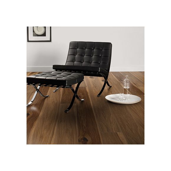 Solidfloor - Parquet Chêne - Specials nevada raboté main Parquet contrecollé en chêne huilé, 1204407 raboté main lui donnant un aspect planche vieillie vintage Dimension 15(4)x190x1900 mm, Extra Rustique