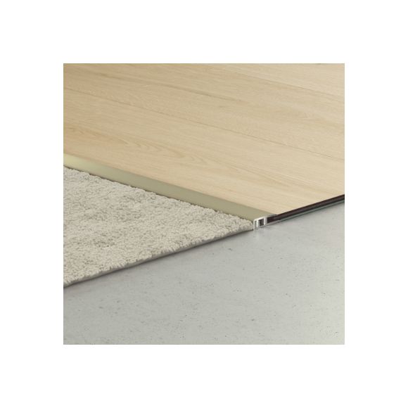 Profilé de bordure pour sols vinyl - champagne 2000 X 24 X 7