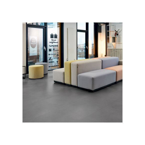 Dalle plombante PVC Simplay Cold Grey Concrete