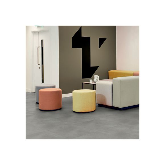 Dalle plombante PVC Simplay Warm Grey Concrete 2568 lame
