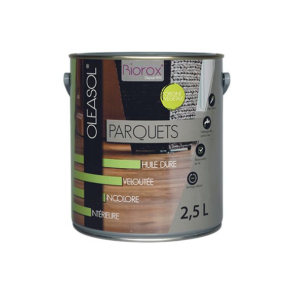 oléasol parquet huile dure biorox 2.5L