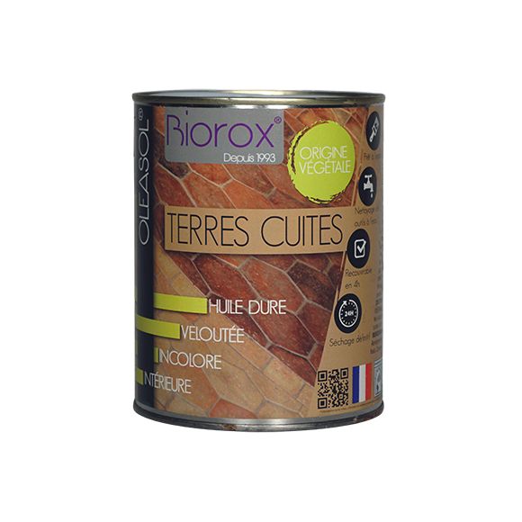 oléasol terre cuite huile dure biorox 1L