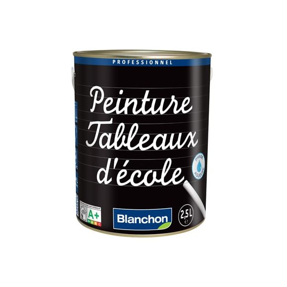 Blanchon - Peinture Tableaux d'école Noir 2,5L