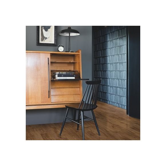 Vinyle Quick Step avec sous-couche intégrée - Bloom - Chêne d'automne marron