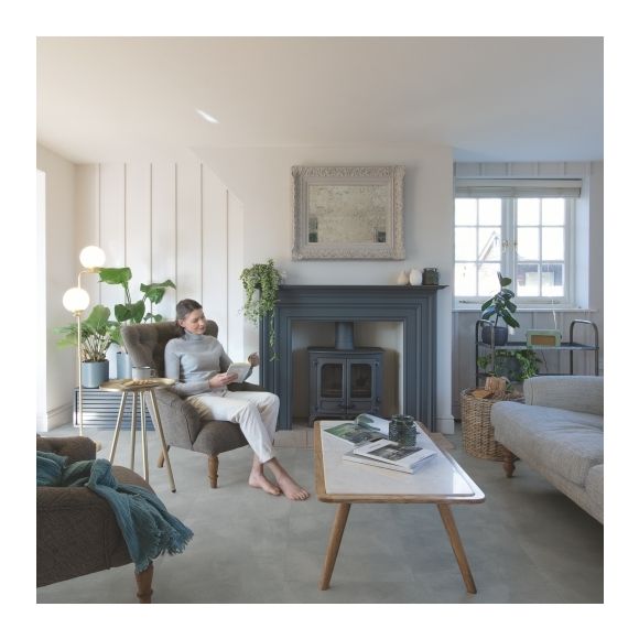 AVMTU40325 - Sol pvc avec sous-couche intégrée - Illume - Ciel Tendre