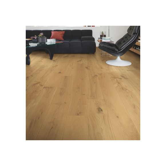 PAL3893S - Quick Step - Parquet Contrecollé - Palazzo - Chêne coucher de soleil extra mat