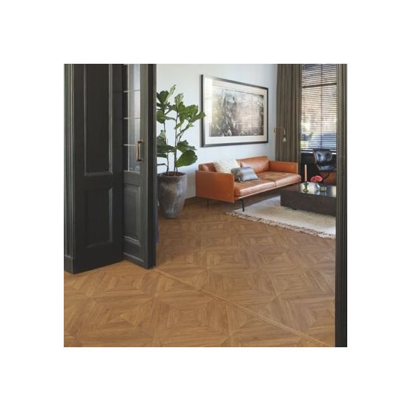 IPA4162 - Sol Stratifié - Quick Step - Impressive Patterns - Chevron chêne brun
