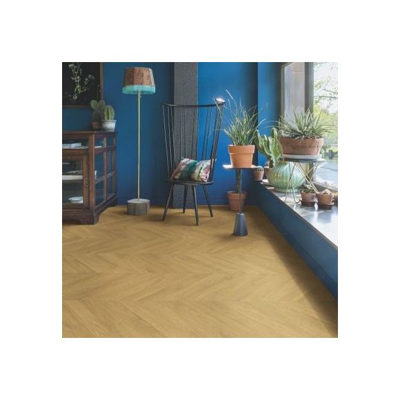 IPA4160 - Sol Stratifié - Quick Step - Impressive Patterns - Chevron chêne naturel