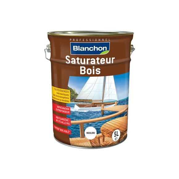 Blanchon - Saturateur Bois 5L Incolore