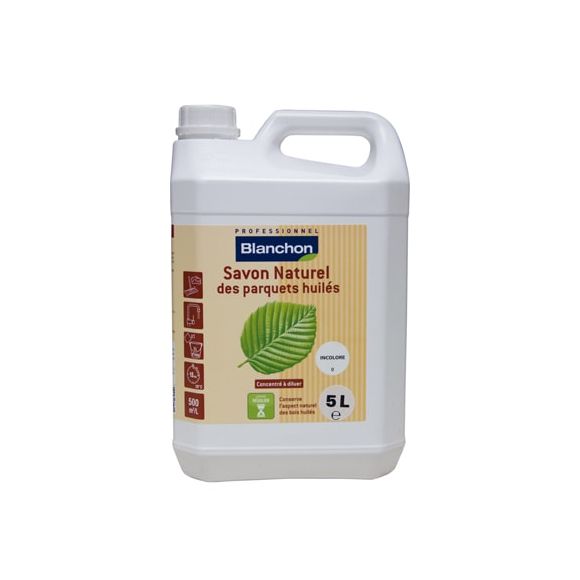 Blanchon - Savon Naturel des Parquets Huilés 5L Incolore