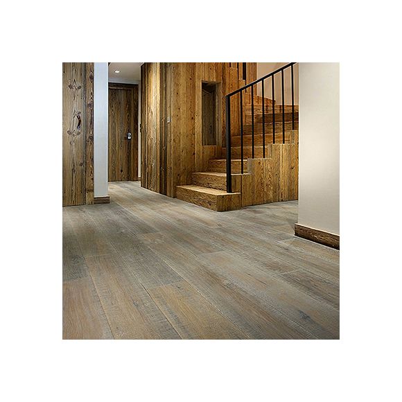 Solidfloor - Parquet Chêne - Specials Vermont veilli main et scié fin Parquet contrecollé en chêne huilé, 1204370 lui donnant un aspect planche vieillie vintage Dimension 15(4)x190x1900 mm, Extra Rustique