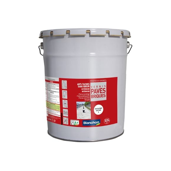 Blanchon - Vernis Pavés Briques 10L Incolore Satiné