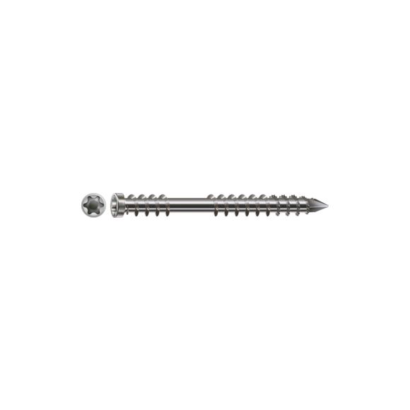 Vis de terrasse SPAX - D Inox A2 (5 x 50) Boîte de 200