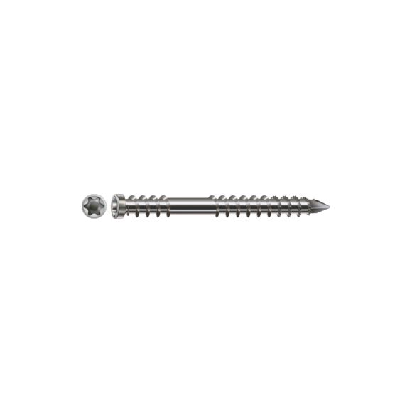 Vis de terrasse SPAX - D Inox A4 (6 x 50) Boîte de 100