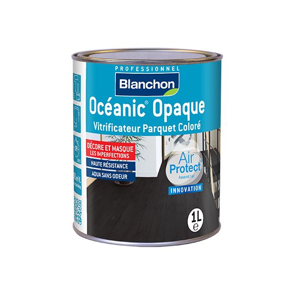 Vitrificateur Blanchon océanic opaque air protect coloré 1l blanc